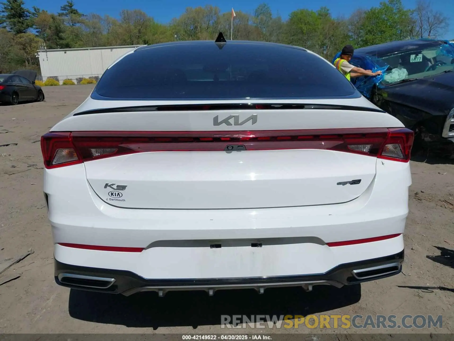 16 fotografías del automóvil dañado 5XXG64J20NG093080 KIA K5 2022