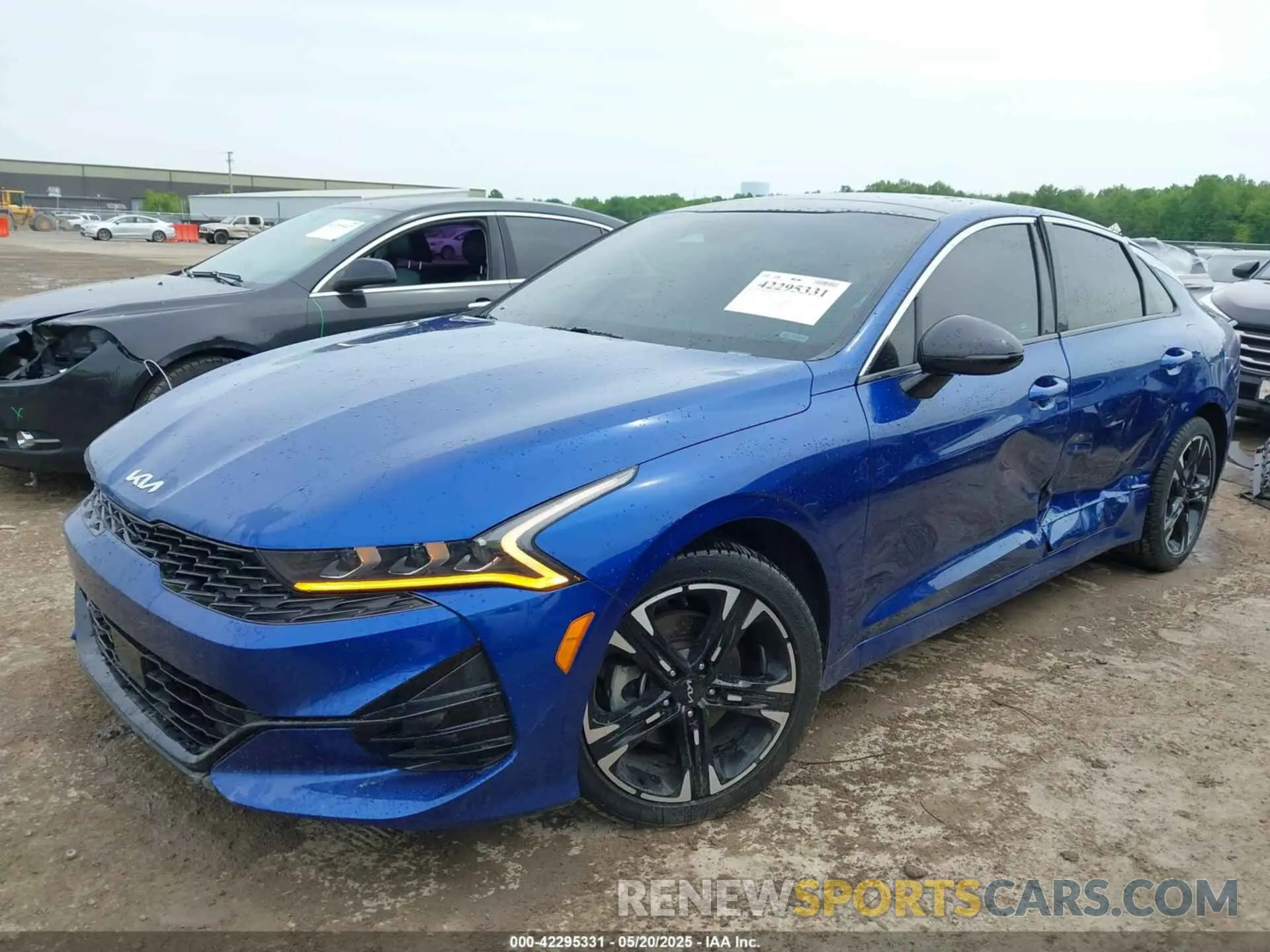 2 fotografías del automóvil dañado 5XXG64J20NG099719 KIA K5 2022