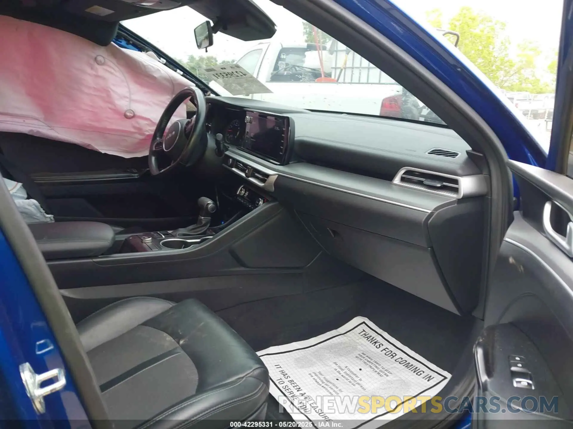 5 fotografías del automóvil dañado 5XXG64J20NG099719 KIA K5 2022