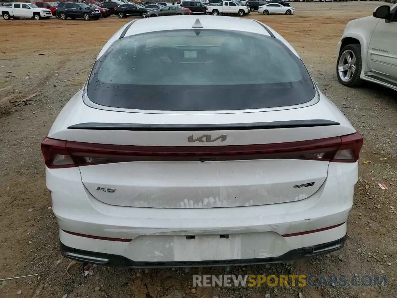 6 fotografías del automóvil dañado 5XXG64J20NG105356 KIA K5 2022