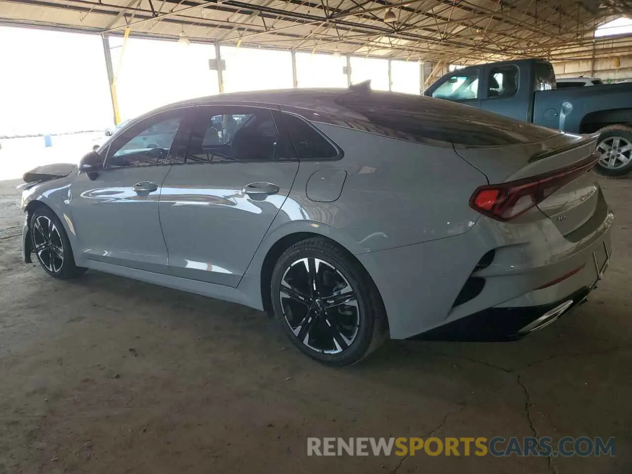2 fotografías del automóvil dañado 5XXG64J20NG119080 KIA K5 2022