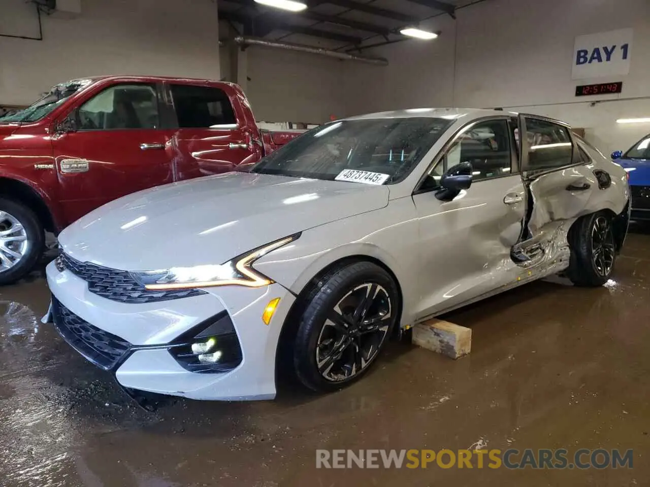 1 fotografías del automóvil dañado 5XXG64J20NG137904 KIA K5 2022