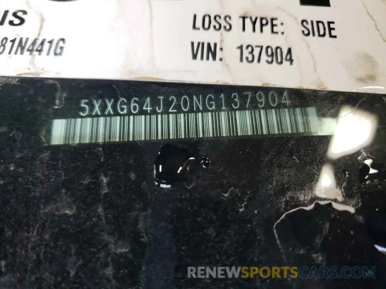 12 fotografías del automóvil dañado 5XXG64J20NG137904 KIA K5 2022