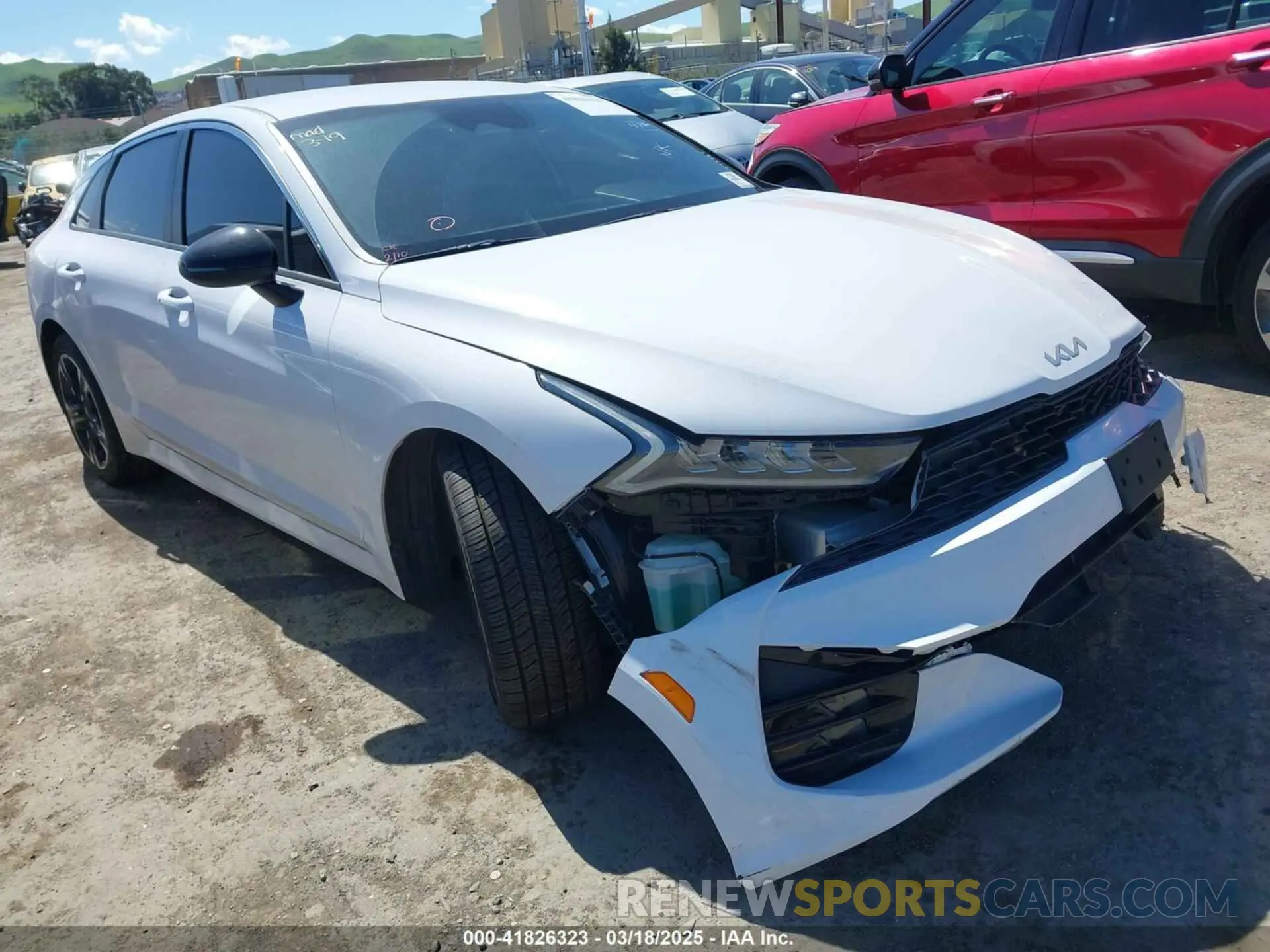 1 fotografías del automóvil dañado 5XXG64J20NG142973 KIA K5 2022