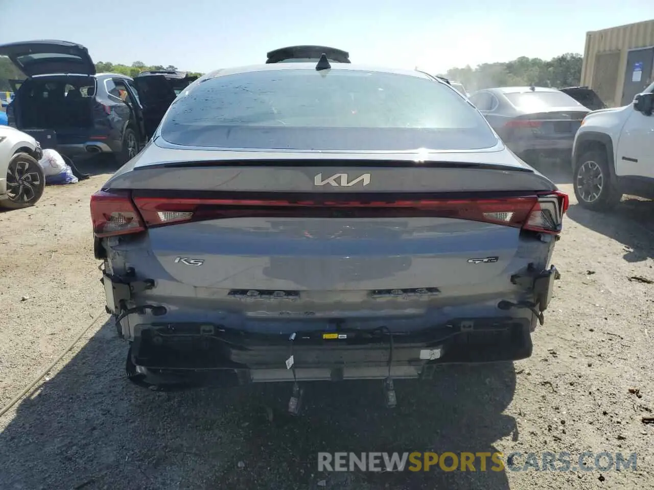6 fotografías del automóvil dañado 5XXG64J20NG146554 KIA K5 2022