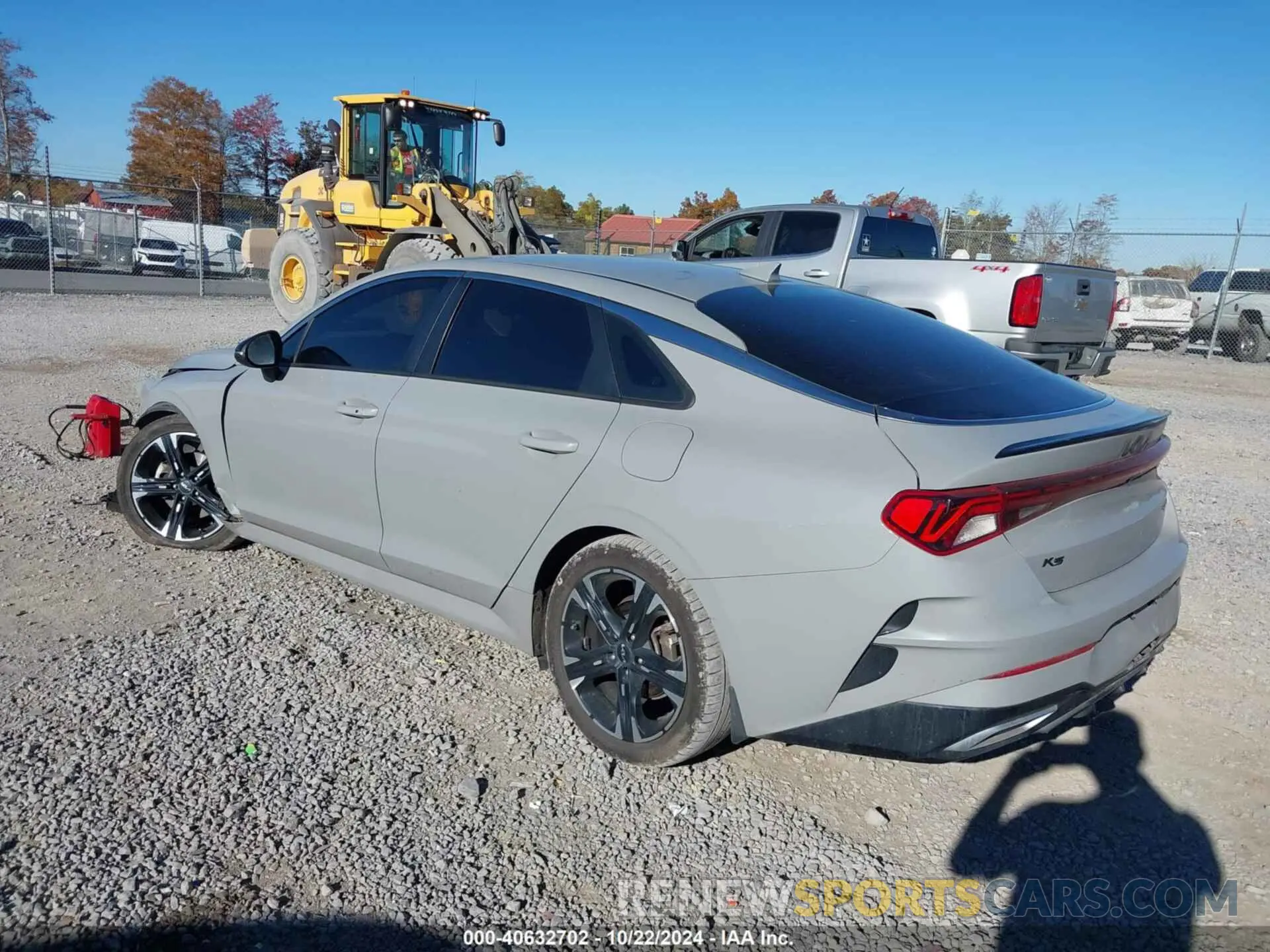 3 fotografías del automóvil dañado 5XXG64J20NG159854 KIA K5 2022