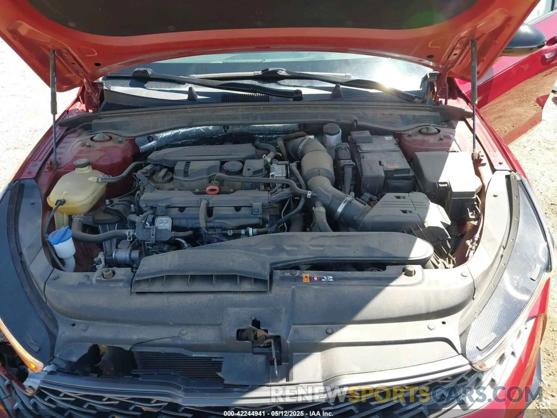 10 fotografías del automóvil dañado 5XXG64J20NG162561 KIA K5 2022