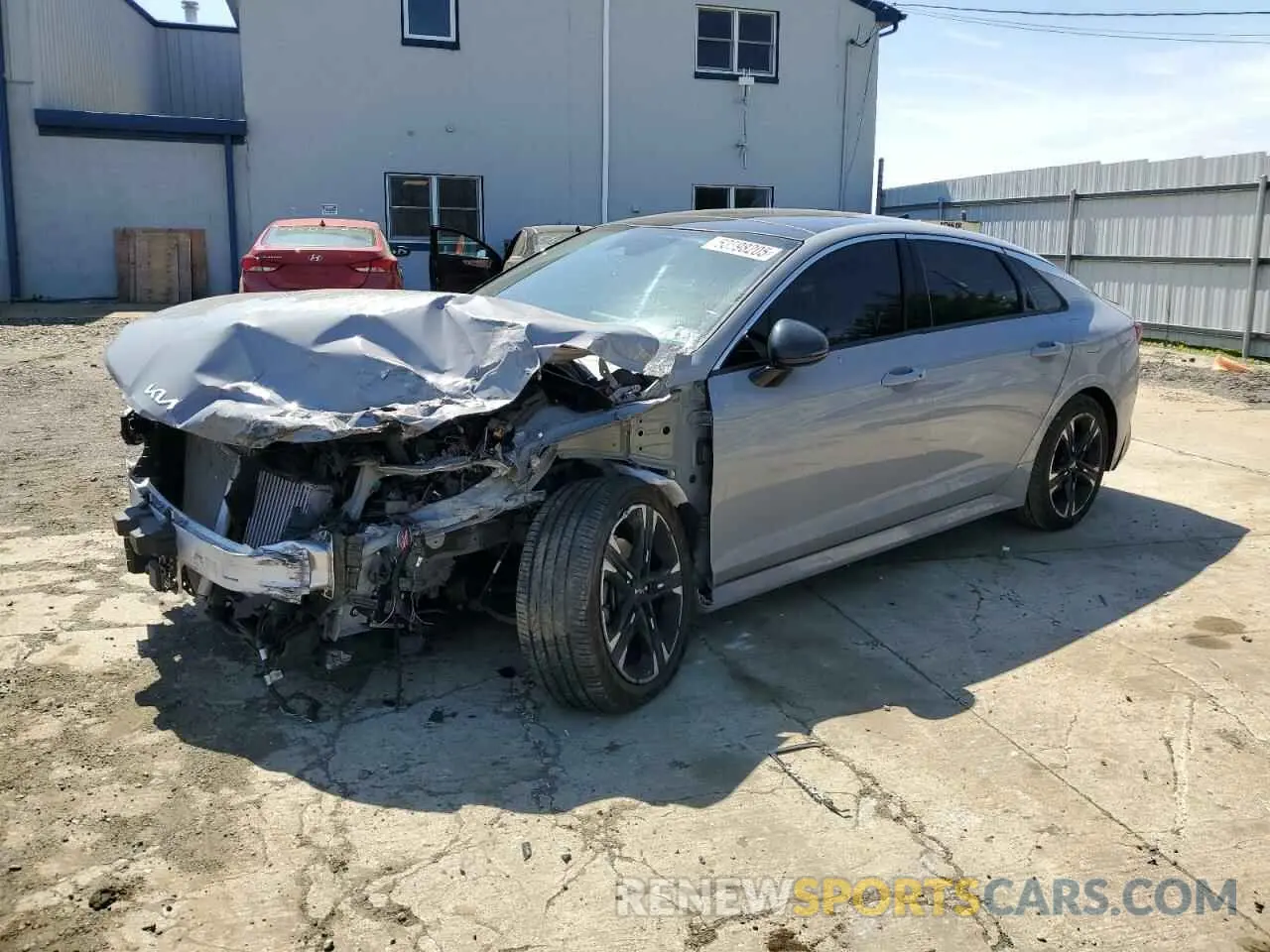 1 fotografías del automóvil dañado 5XXG64J21NG097347 KIA K5 2022
