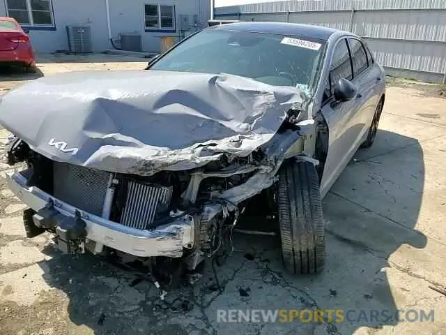 13 fotografías del automóvil dañado 5XXG64J21NG097347 KIA K5 2022