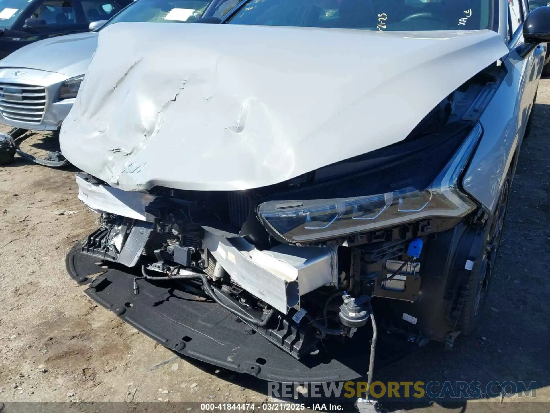 6 fotografías del automóvil dañado 5XXG64J21NG116575 KIA K5 2022