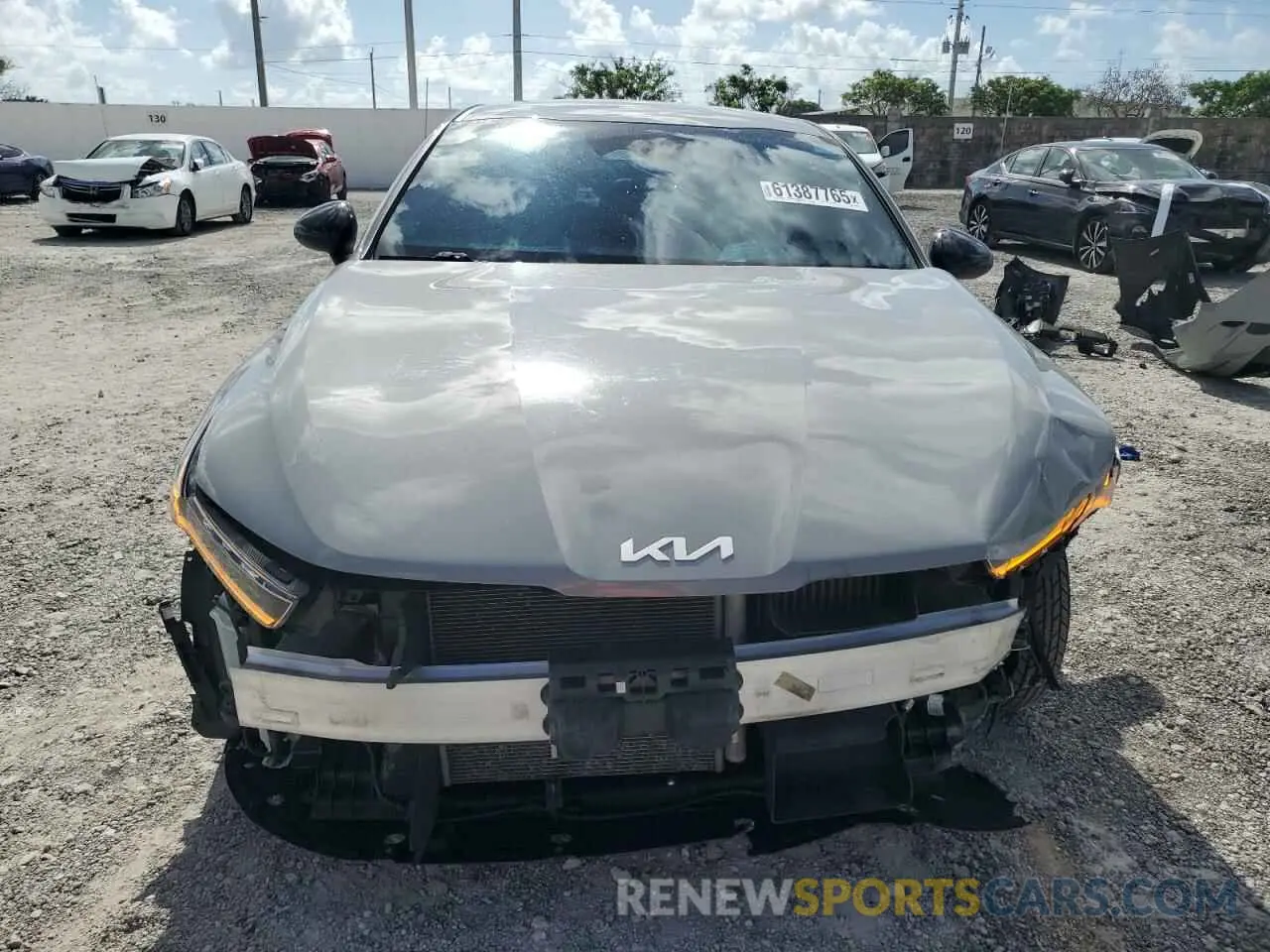 5 fotografías del automóvil dañado 5XXG64J21NG124465 KIA K5 2022