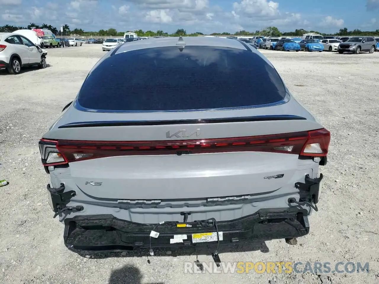6 fotografías del automóvil dañado 5XXG64J21NG124465 KIA K5 2022