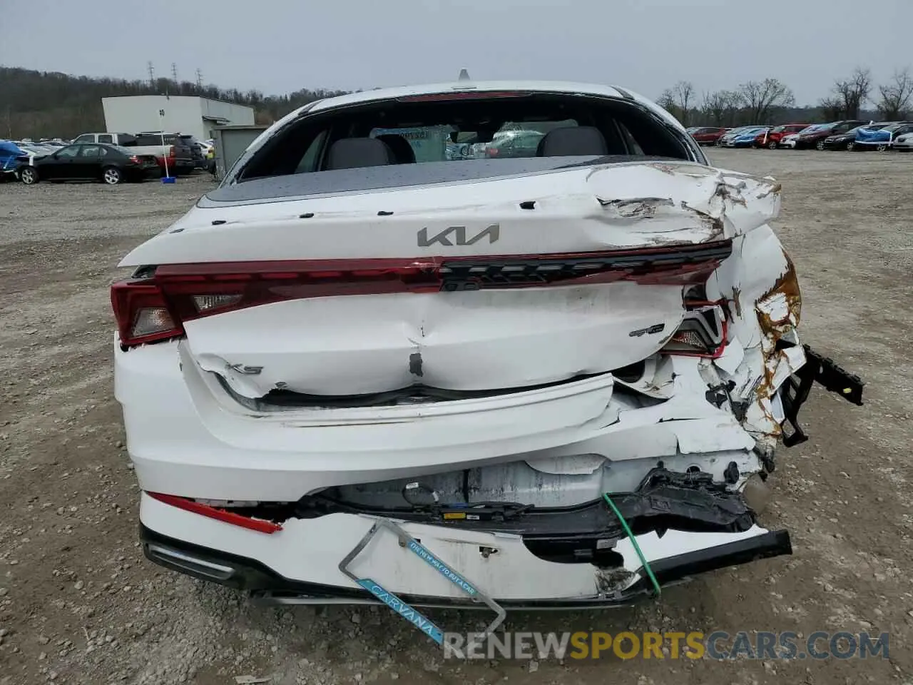 6 fotografías del automóvil dañado 5XXG64J21NG125096 KIA K5 2022