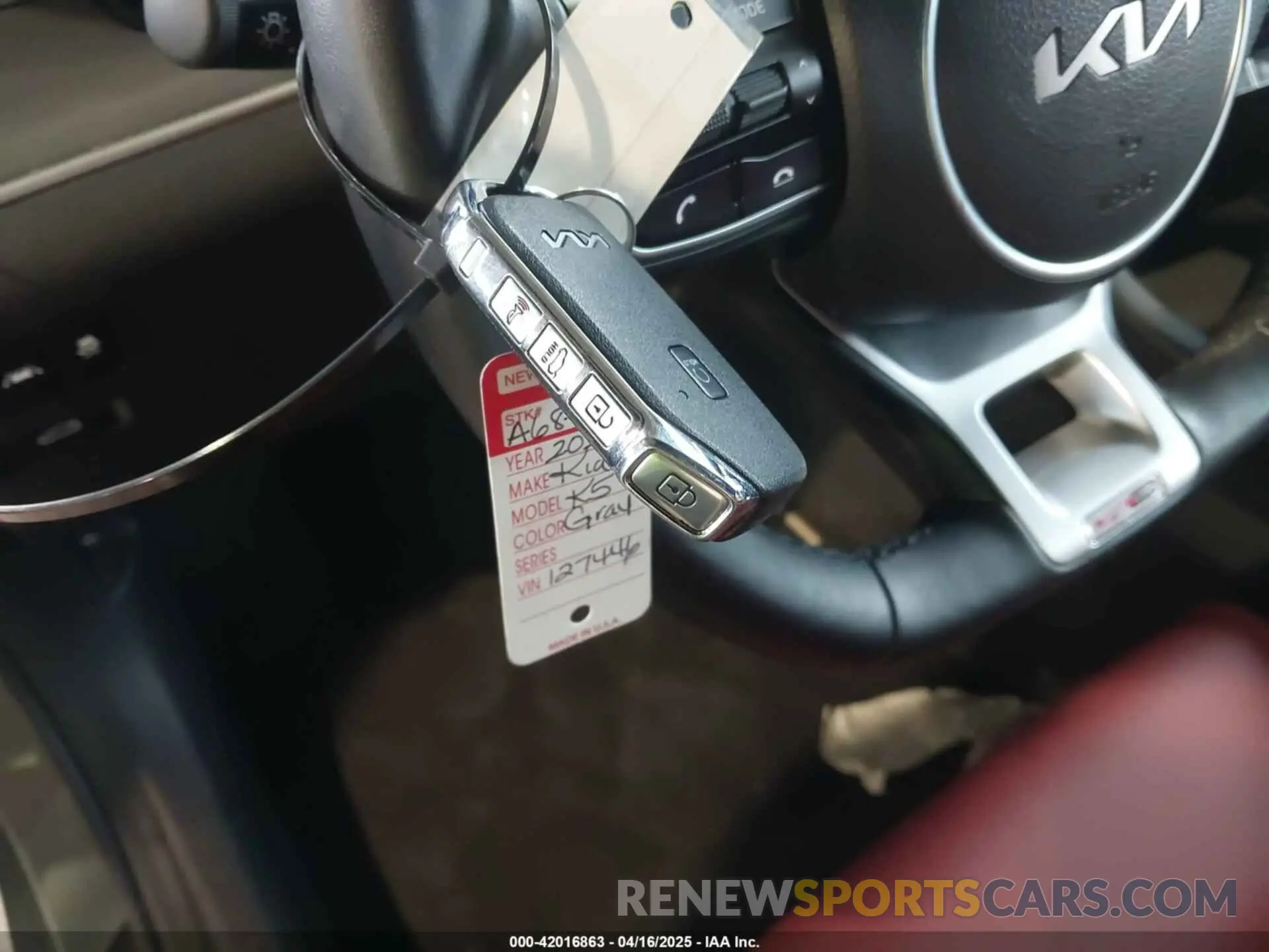 11 fotografías del automóvil dañado 5XXG64J21NG127446 KIA K5 2022