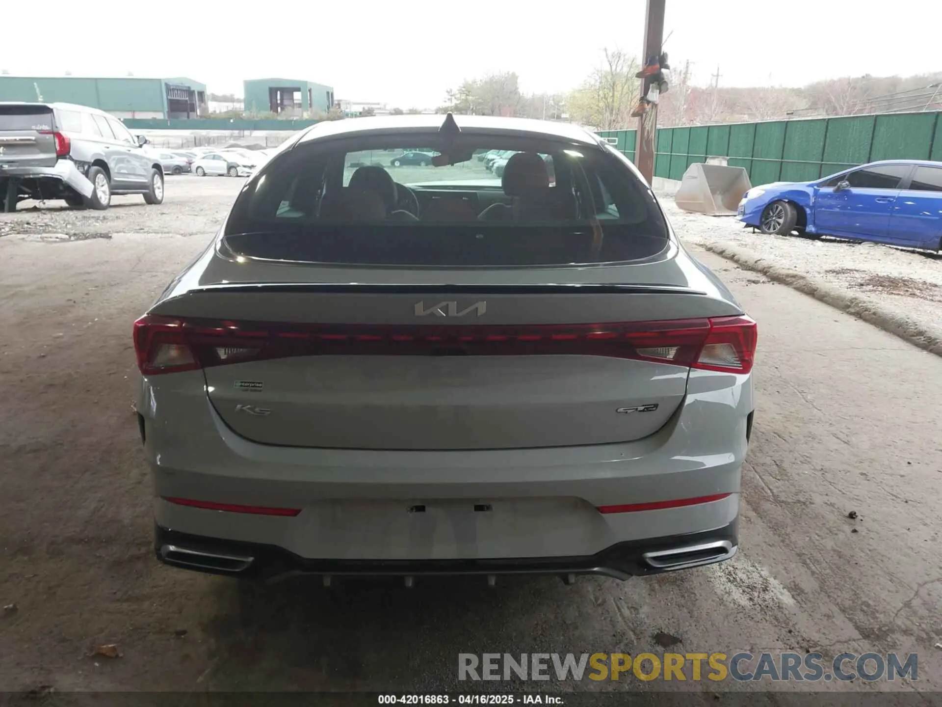 16 fotografías del automóvil dañado 5XXG64J21NG127446 KIA K5 2022