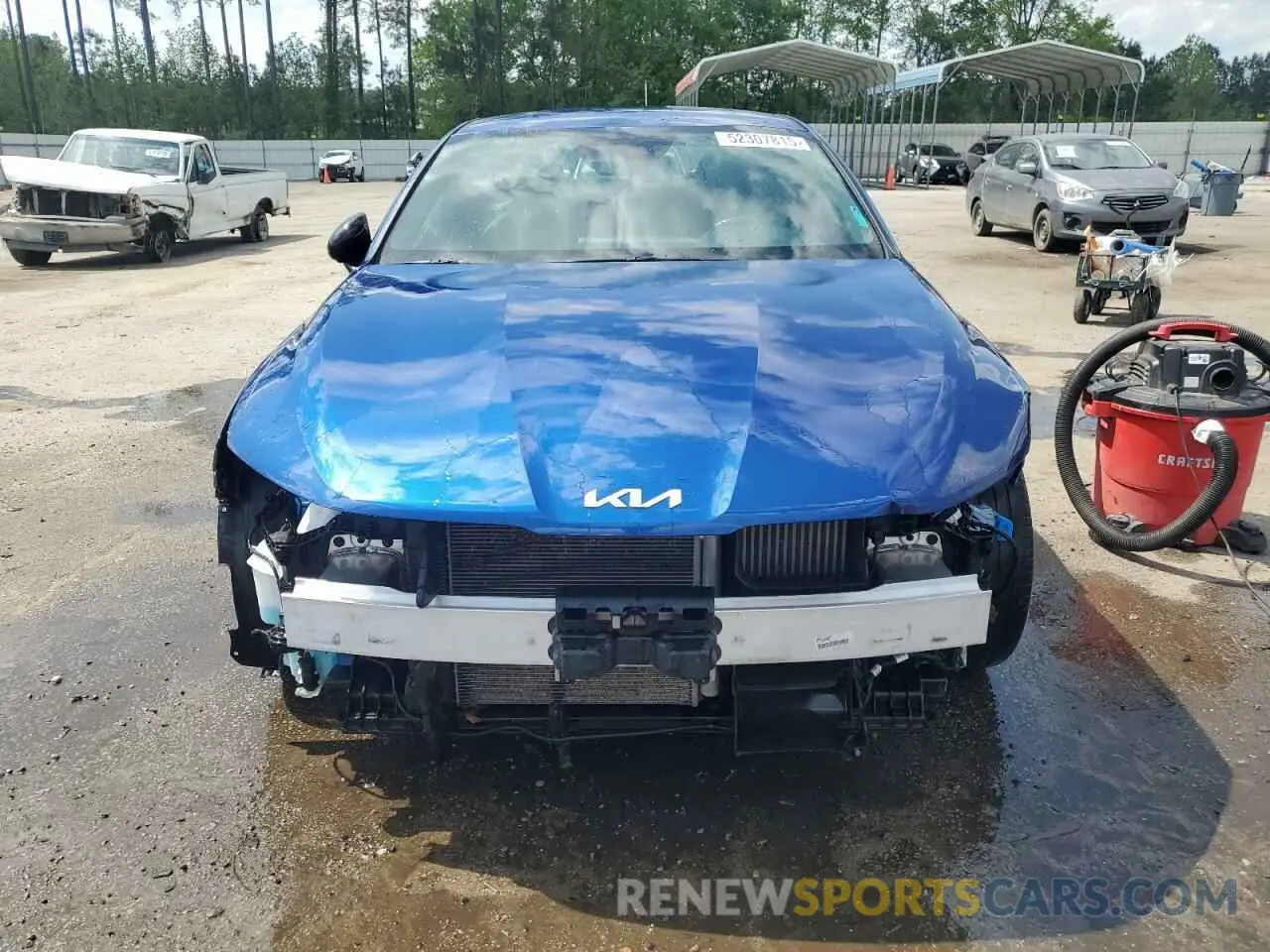 5 fotografías del automóvil dañado 5XXG64J21NG128726 KIA K5 2022