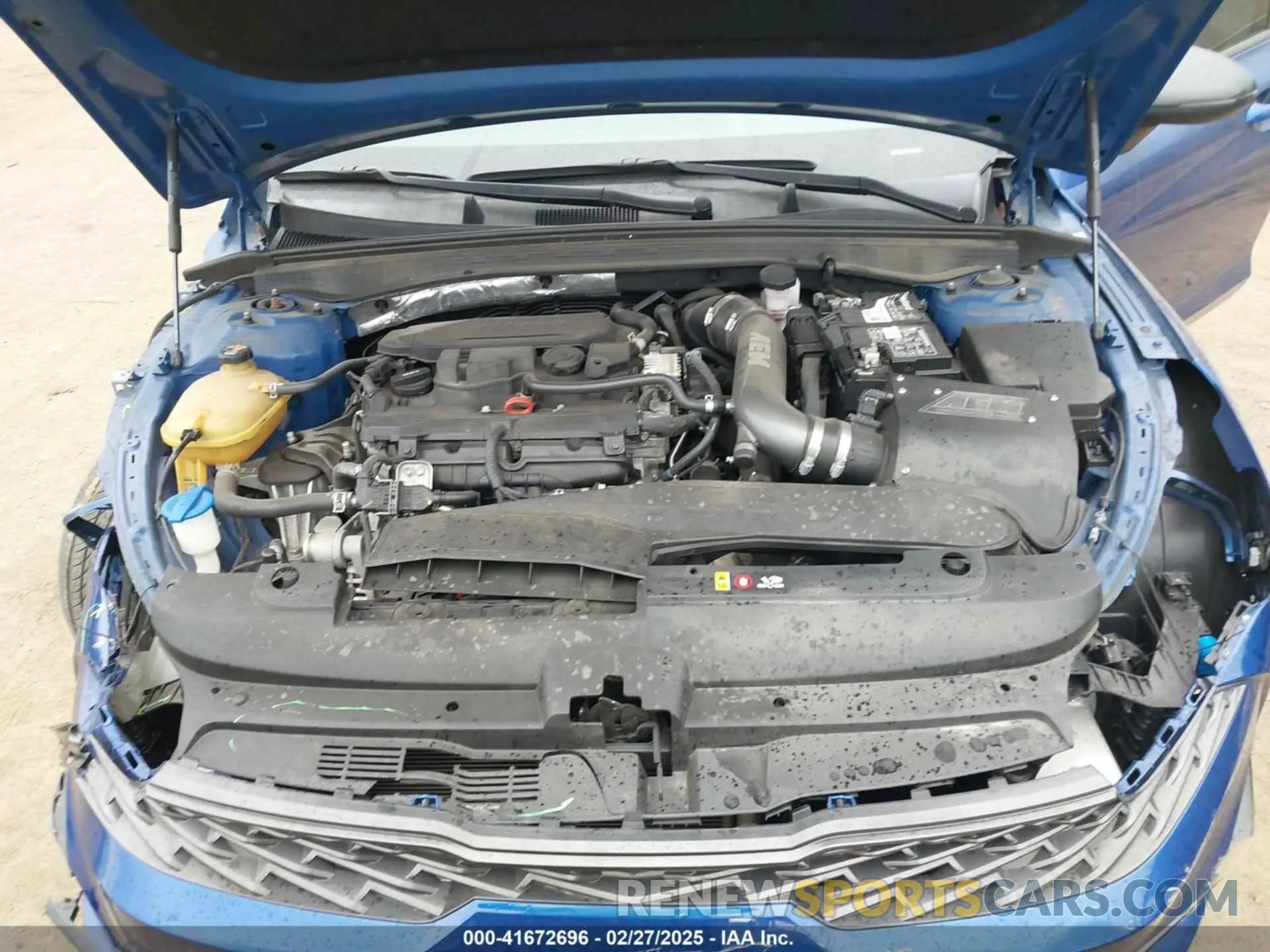 10 fotografías del automóvil dañado 5XXG64J21NG137345 KIA K5 2022