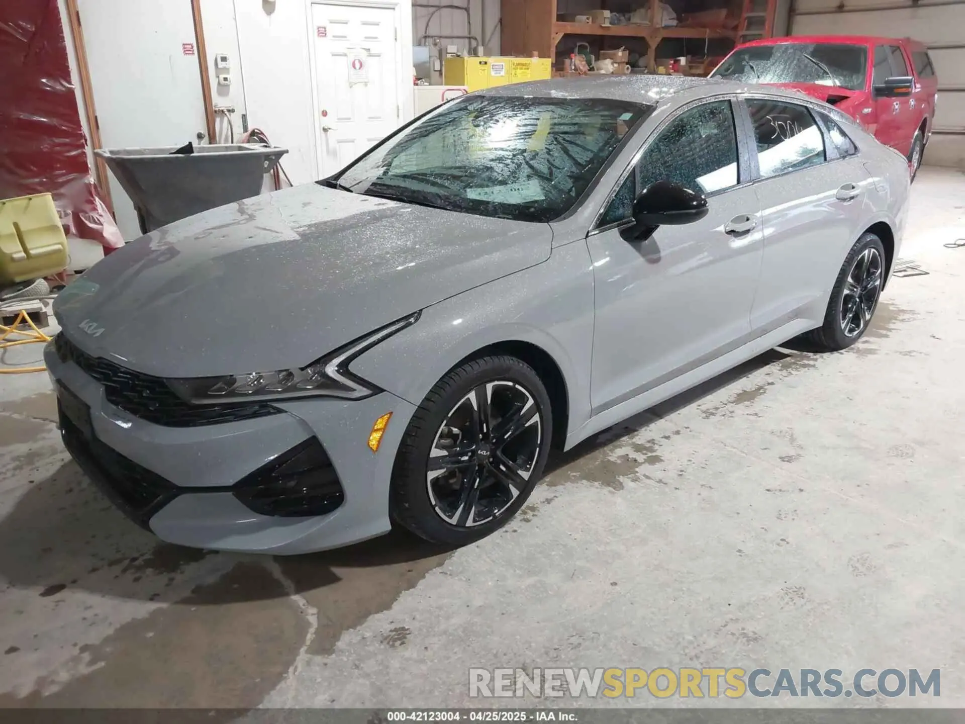 2 fotografías del automóvil dañado 5XXG64J21NG154551 KIA K5 2022