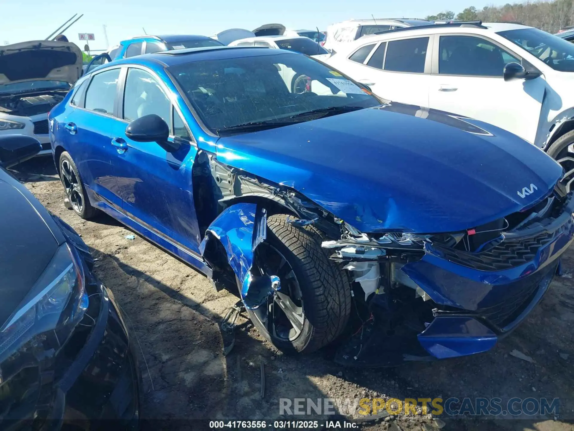 1 fotografías del automóvil dañado 5XXG64J21NG154663 KIA K5 2022