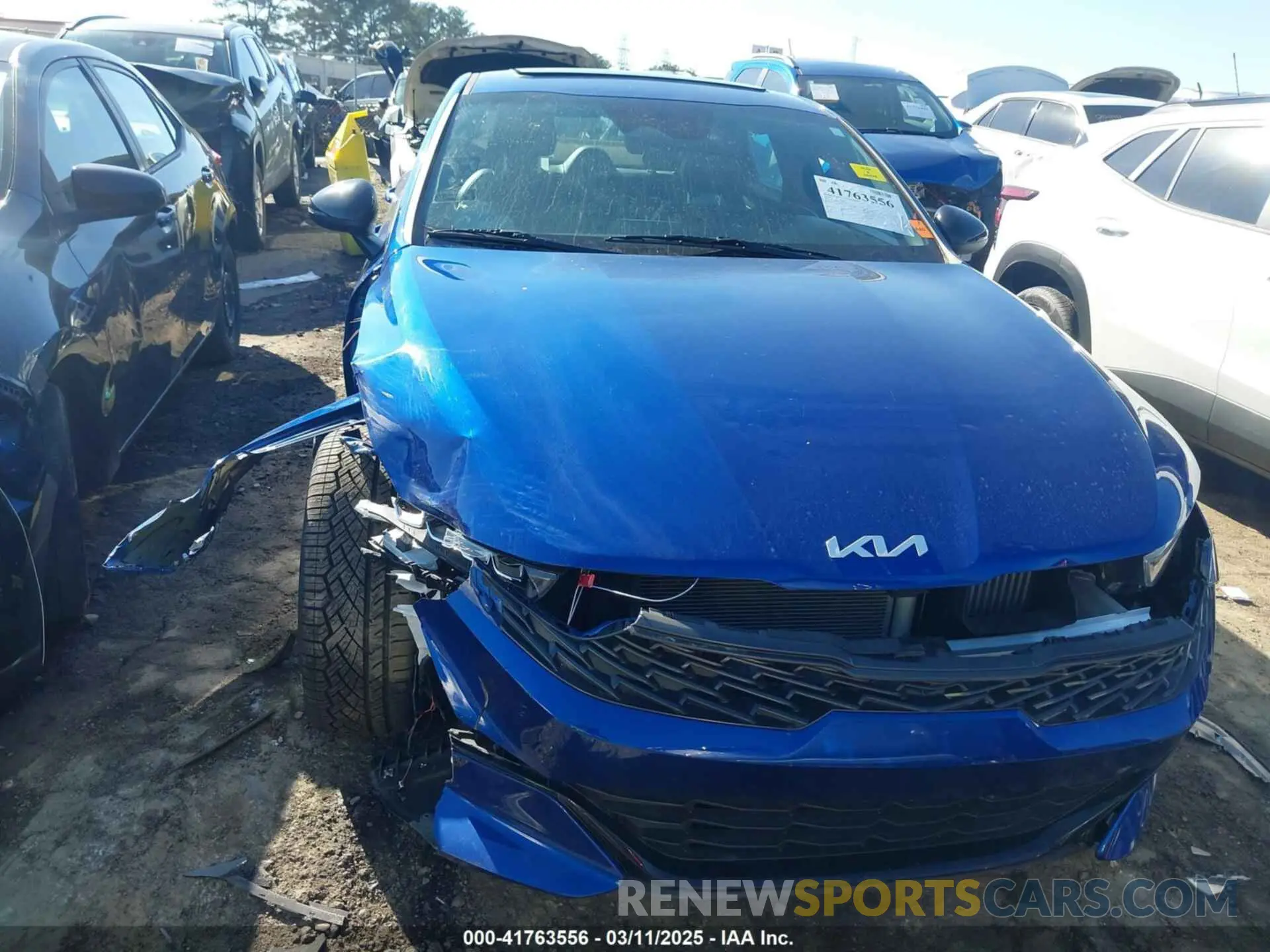 12 fotografías del automóvil dañado 5XXG64J21NG154663 KIA K5 2022