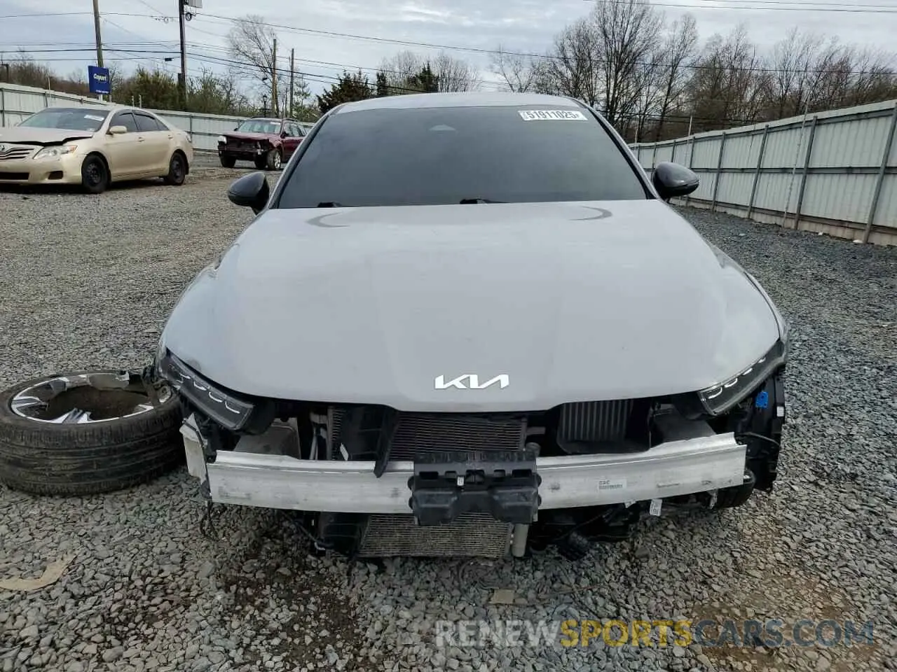 5 fotografías del automóvil dañado 5XXG64J21NG159572 KIA K5 2022