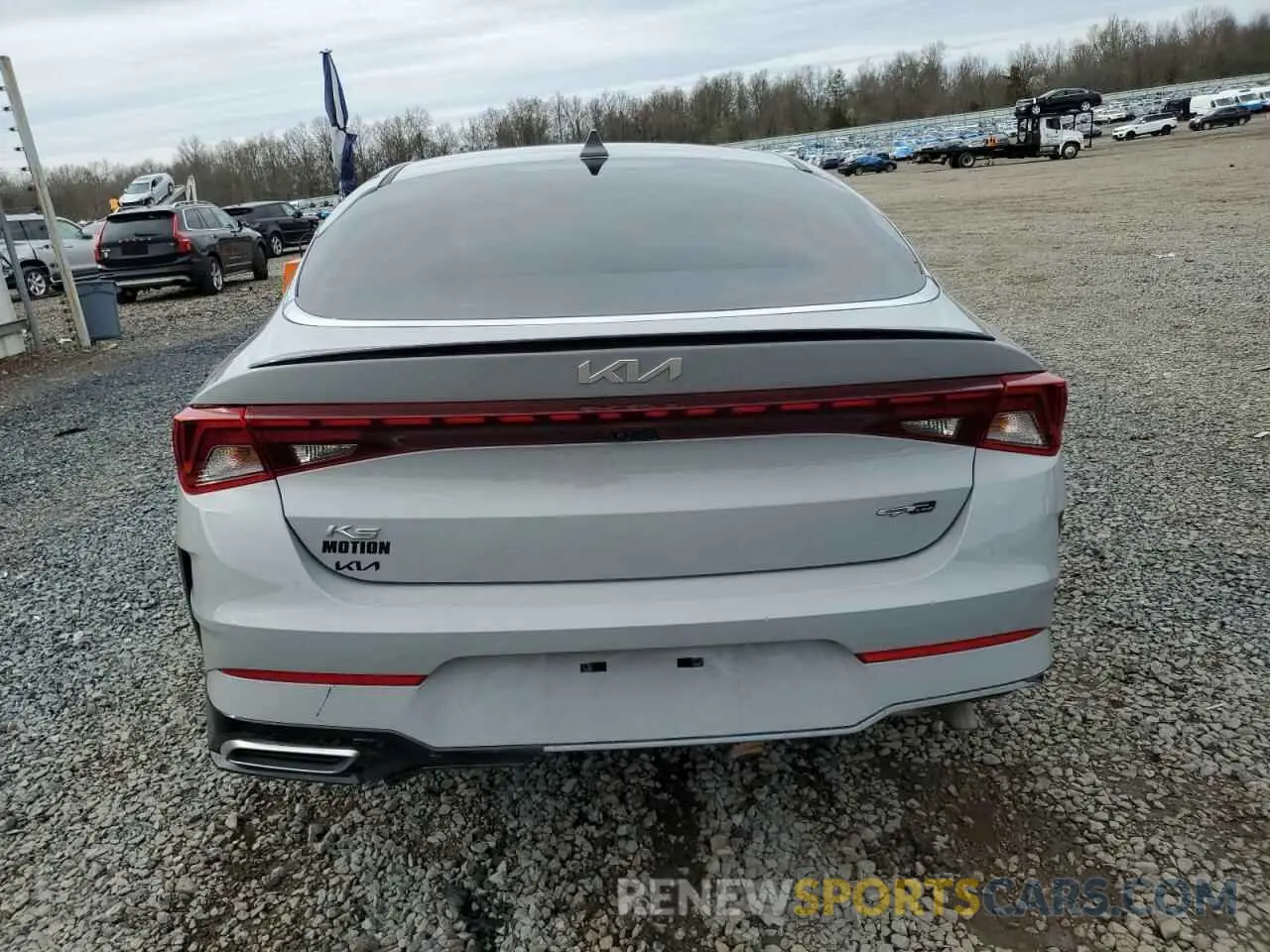6 fotografías del automóvil dañado 5XXG64J21NG159572 KIA K5 2022