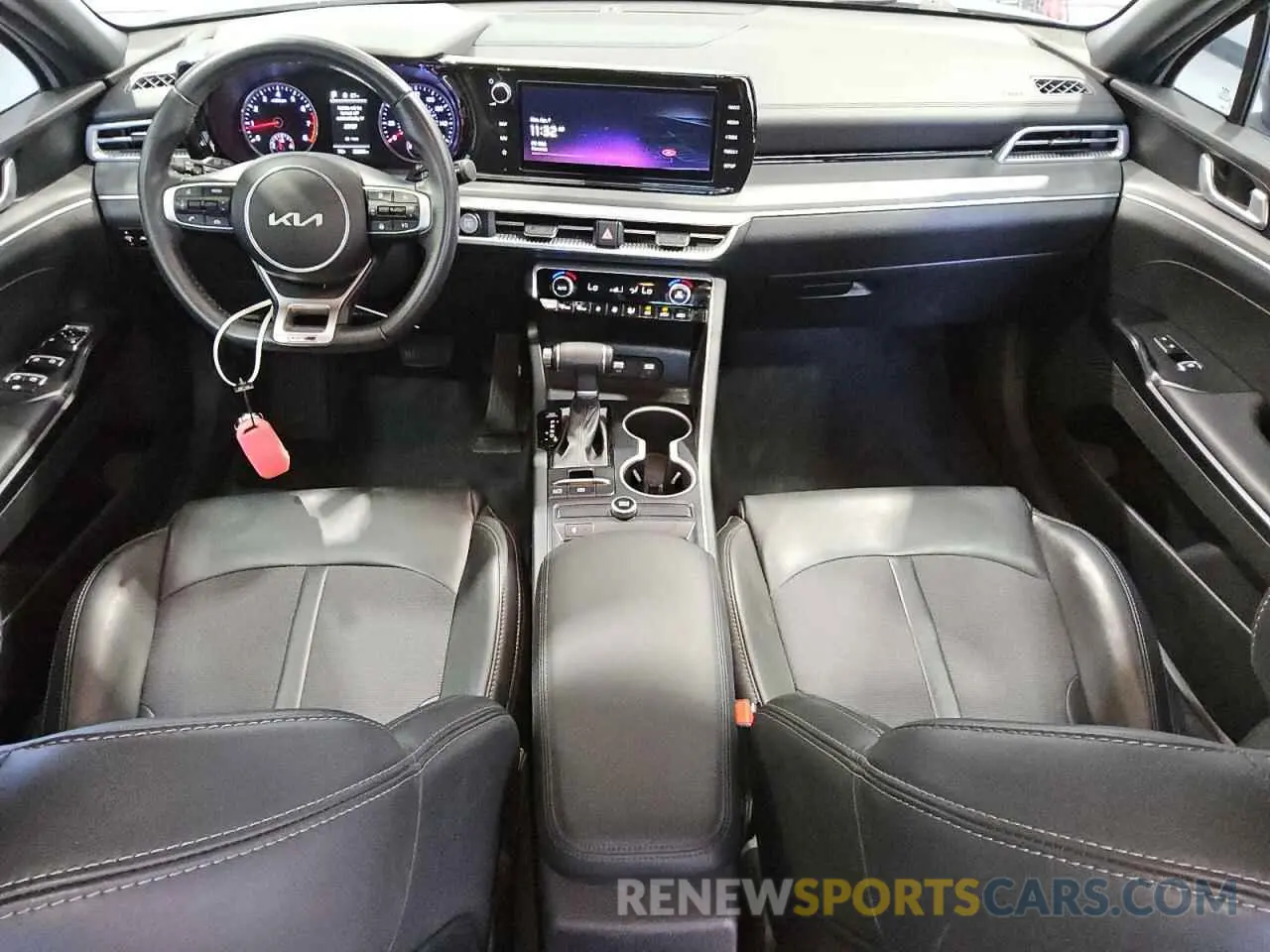 8 fotografías del automóvil dañado 5XXG64J21NG162763 KIA K5 2022