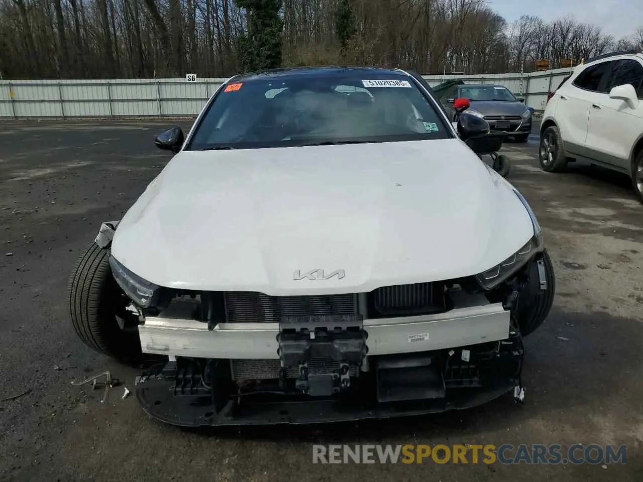 5 fotografías del automóvil dañado 5XXG64J22NG100028 KIA K5 2022