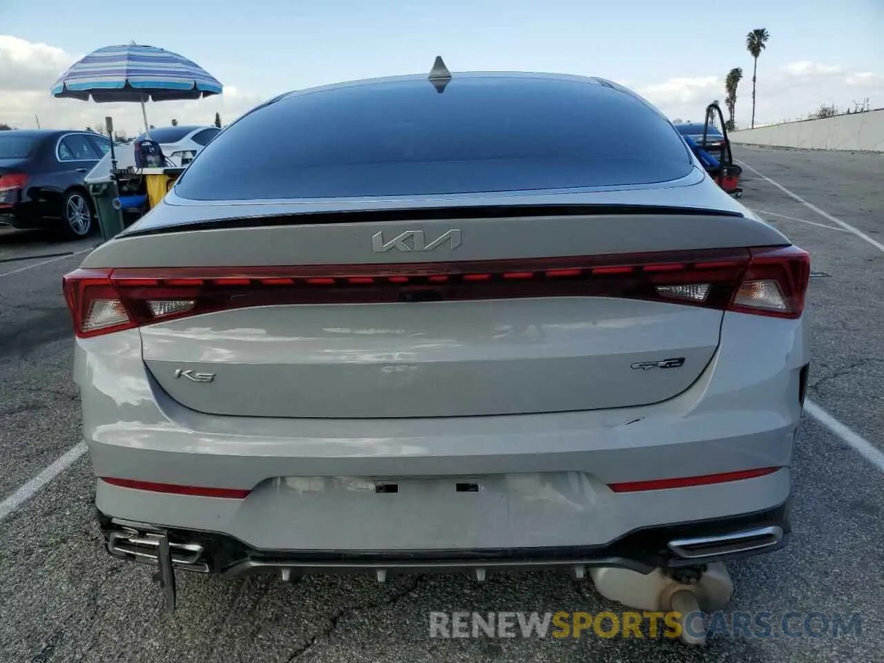 6 fotografías del automóvil dañado 5XXG64J22NG124457 KIA K5 2022