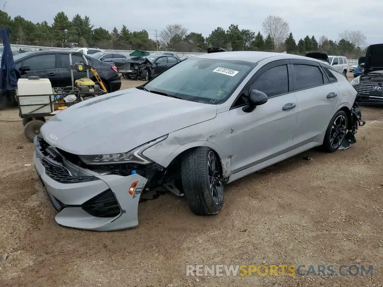 1 fotografías del automóvil dañado 5XXG64J22NG144899 KIA K5 2022