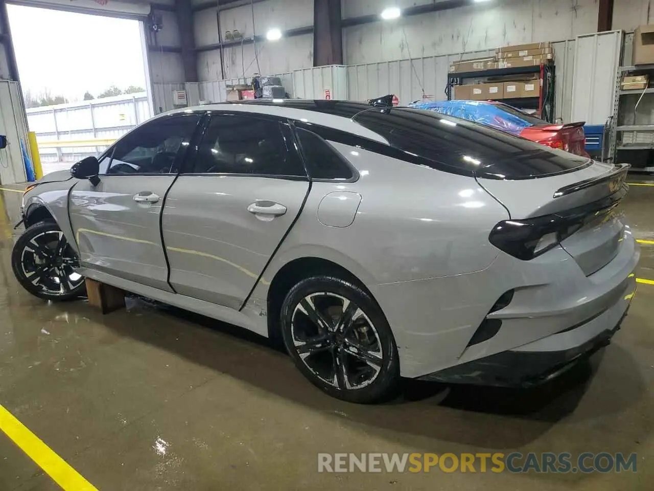 2 fotografías del automóvil dañado 5XXG64J22NG150704 KIA K5 2022