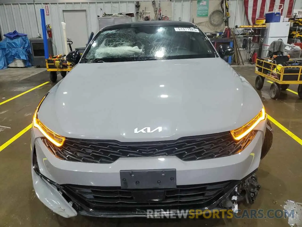 5 fotografías del automóvil dañado 5XXG64J22NG150704 KIA K5 2022