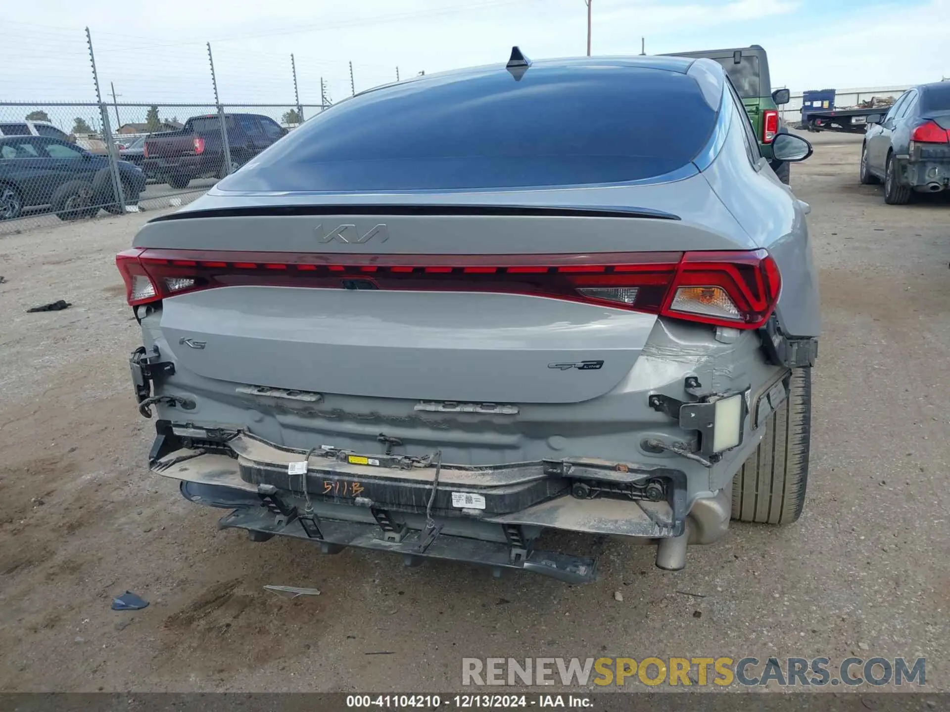 16 fotografías del automóvil dañado 5XXG64J22NG161430 KIA K5 2022