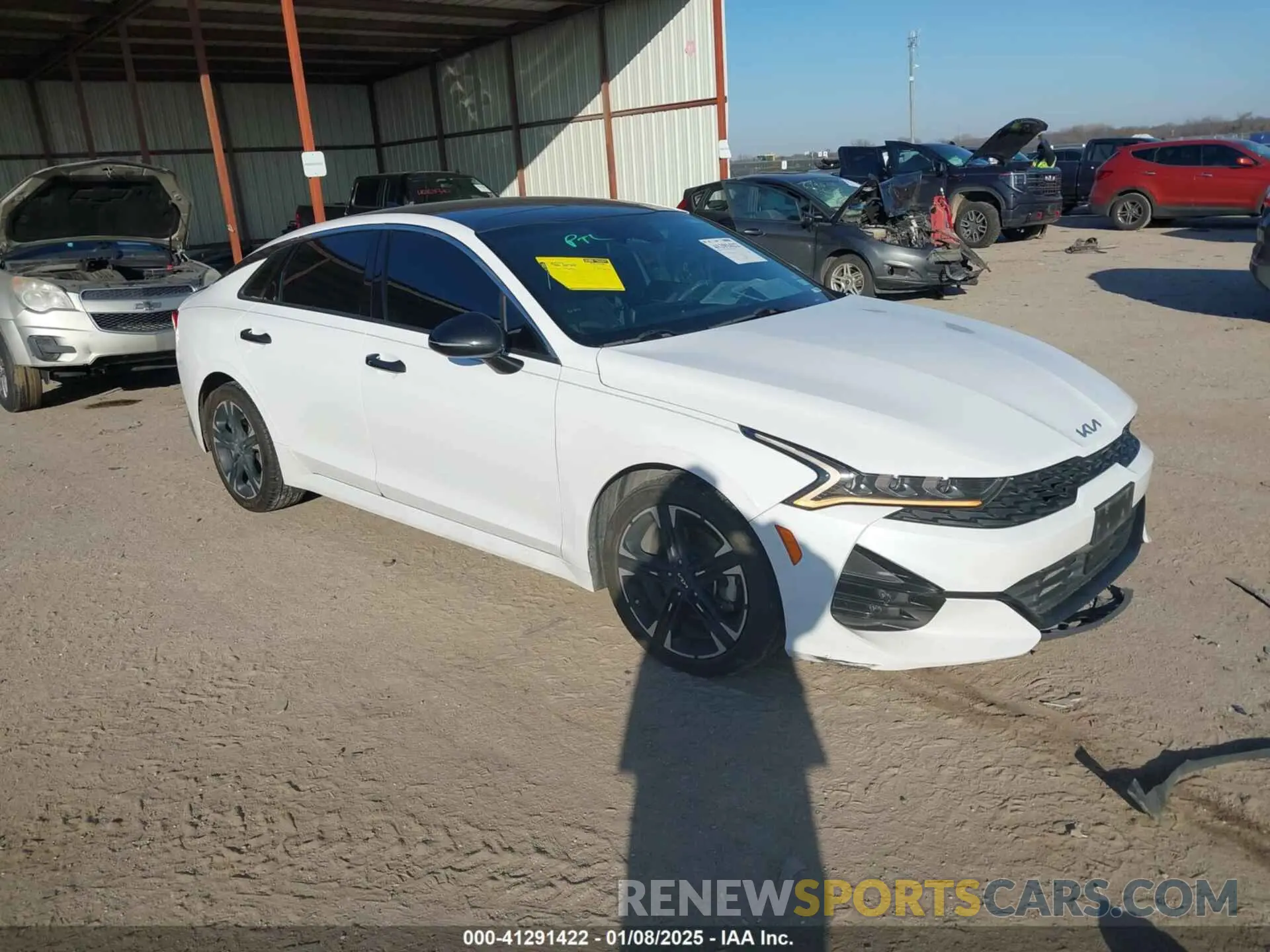 1 fotografías del automóvil dañado 5XXG64J23NG089623 KIA K5 2022