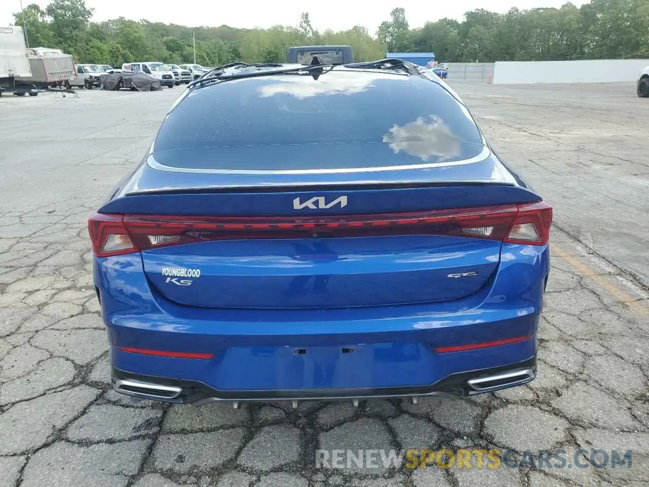 6 fotografías del automóvil dañado 5XXG64J23NG095616 KIA K5 2022
