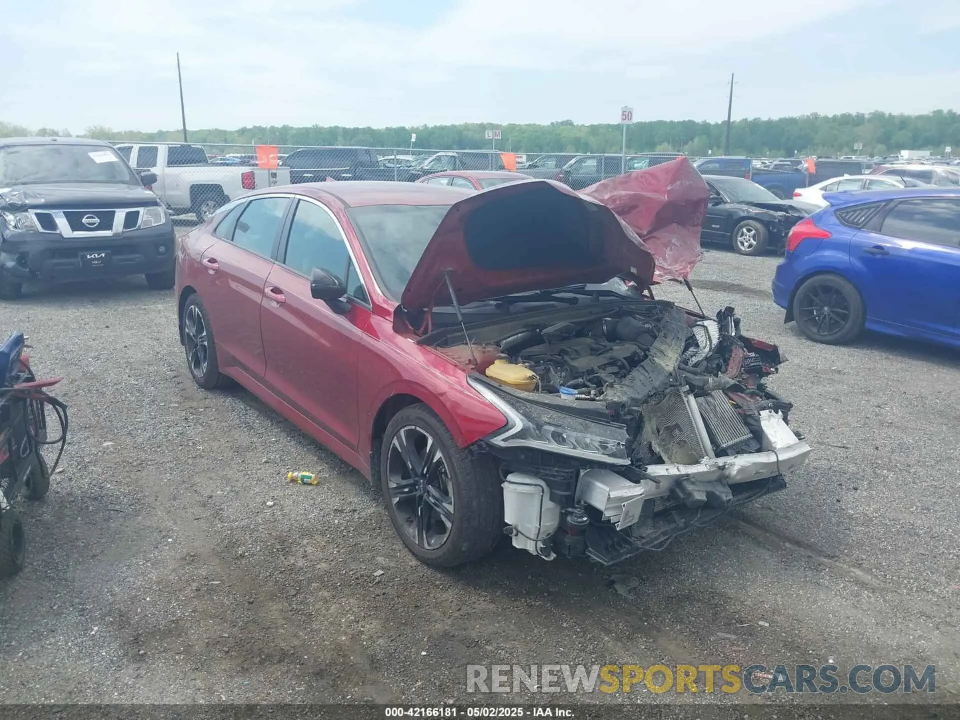 1 fotografías del automóvil dañado 5XXG64J23NG104072 KIA K5 2022