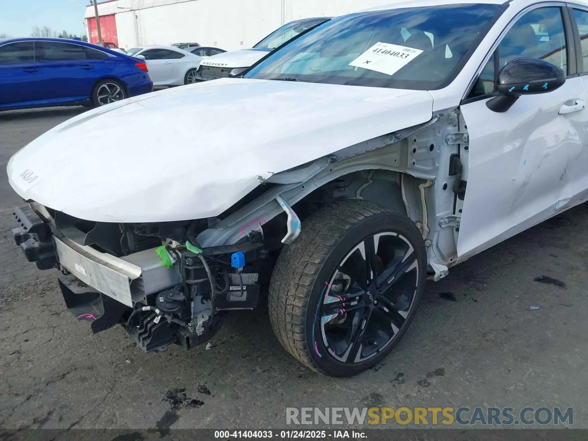 6 fotografías del automóvil dañado 5XXG64J23NG113032 KIA K5 2022