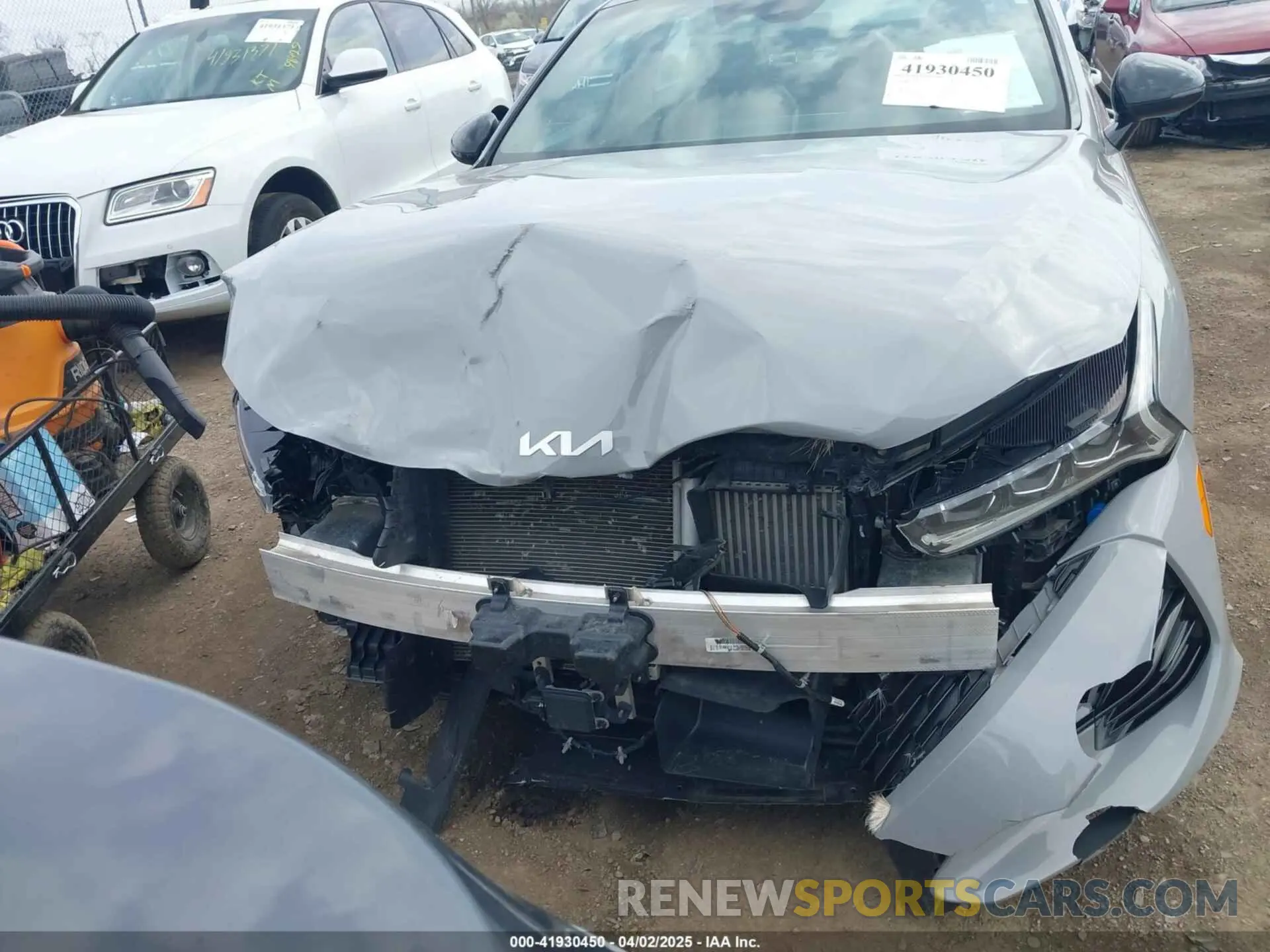 13 fotografías del automóvil dañado 5XXG64J23NG120093 KIA K5 2022