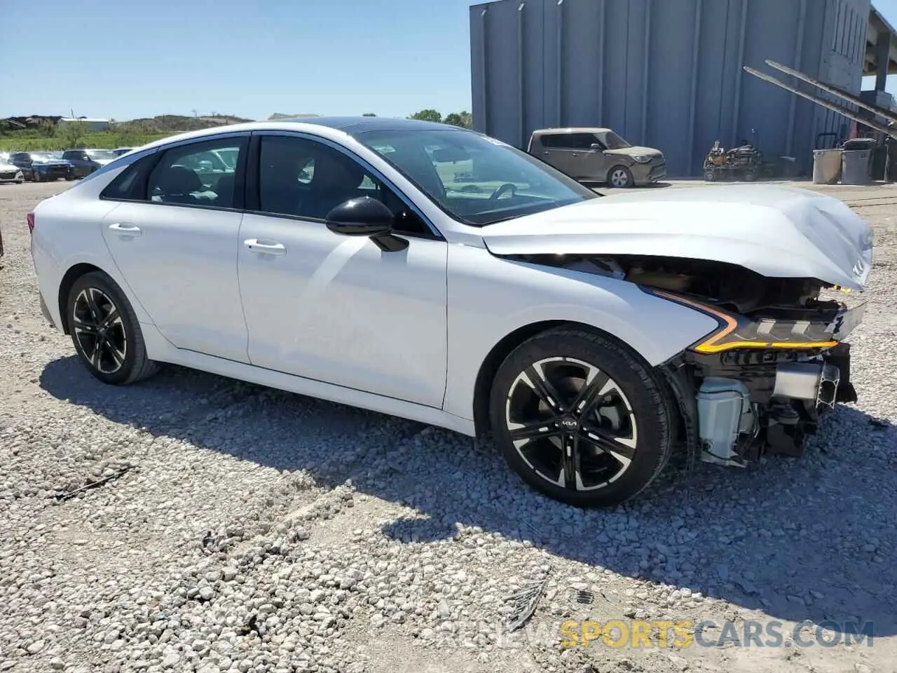 4 fotografías del automóvil dañado 5XXG64J23NG122751 KIA K5 2022