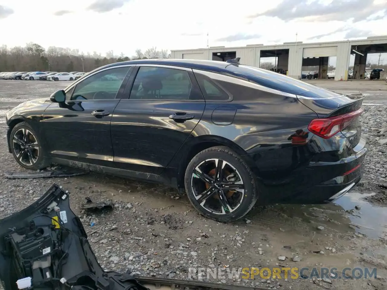 2 fotografías del automóvil dañado 5XXG64J24NG104808 KIA K5 2022
