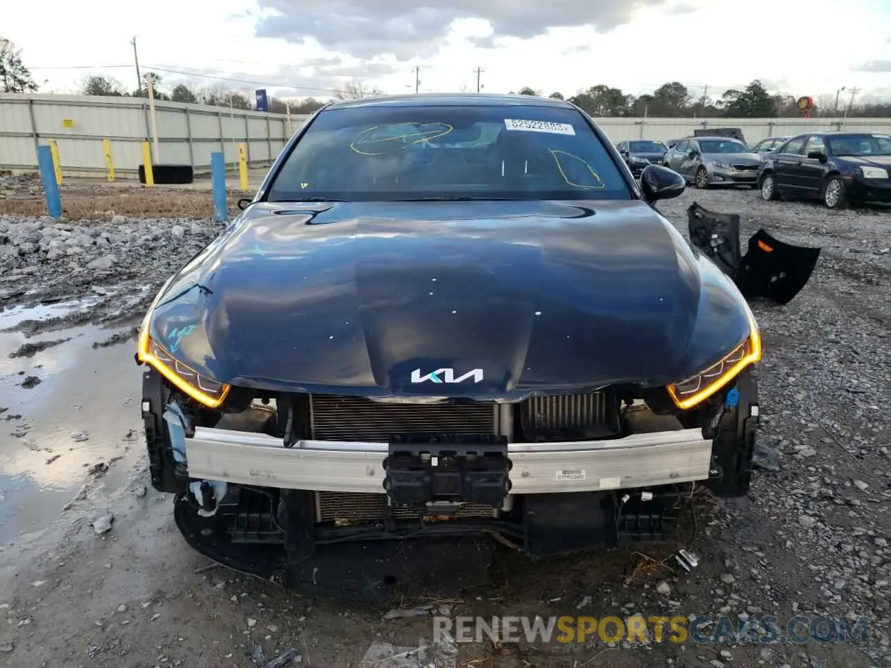 5 fotografías del automóvil dañado 5XXG64J24NG104808 KIA K5 2022