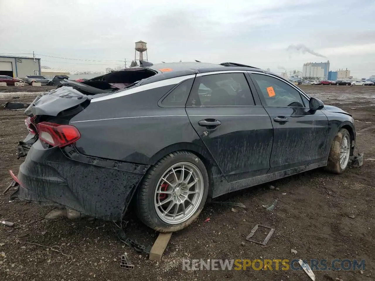 3 fotografías del automóvil dañado 5XXG64J24NG115887 KIA K5 2022