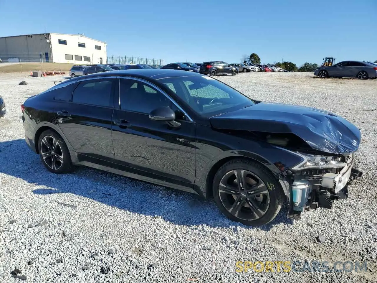4 fotografías del automóvil dañado 5XXG64J25NG083158 KIA K5 2022