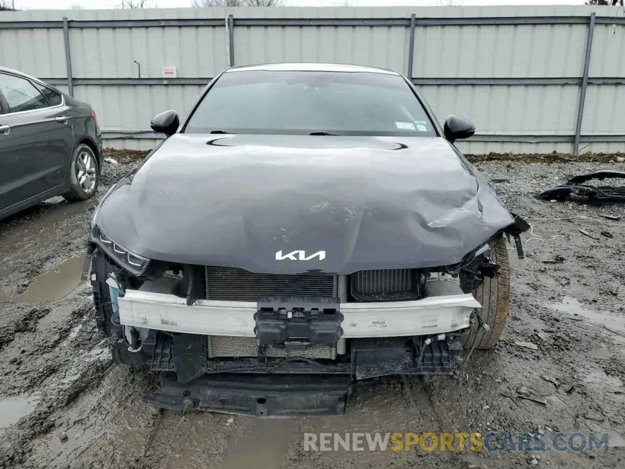 5 fotografías del automóvil dañado 5XXG64J25NG084861 KIA K5 2022