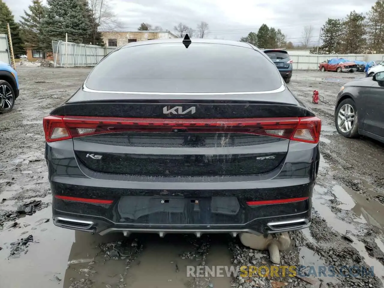 6 fotografías del automóvil dañado 5XXG64J25NG084861 KIA K5 2022