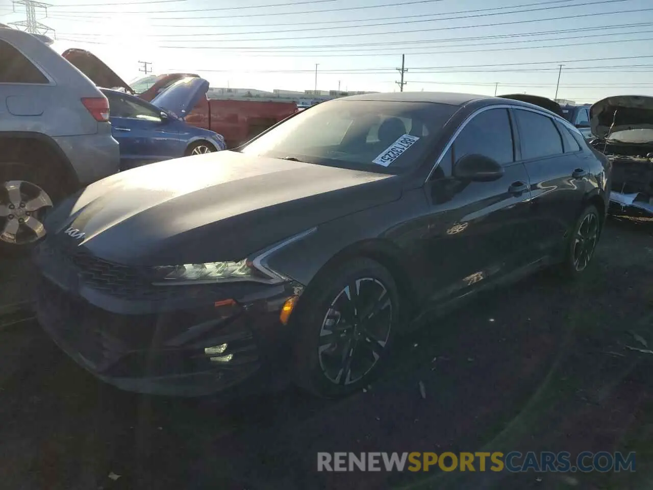 1 fotografías del automóvil dañado 5XXG64J25NG145383 KIA K5 2022