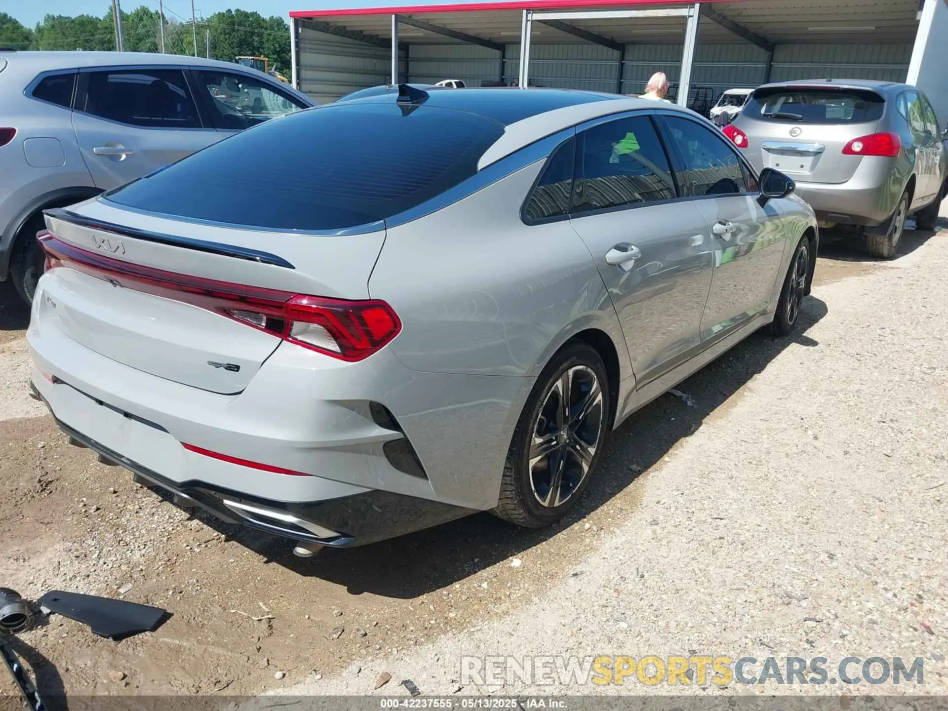 4 fotografías del automóvil dañado 5XXG64J26NG090734 KIA K5 2022