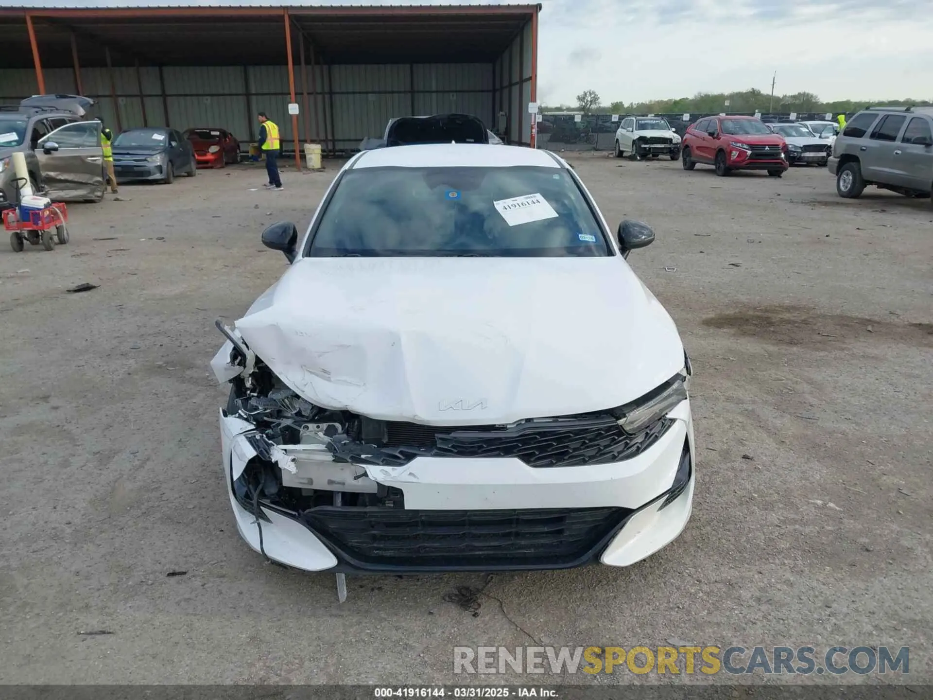13 fotografías del automóvil dañado 5XXG64J26NG105409 KIA K5 2022