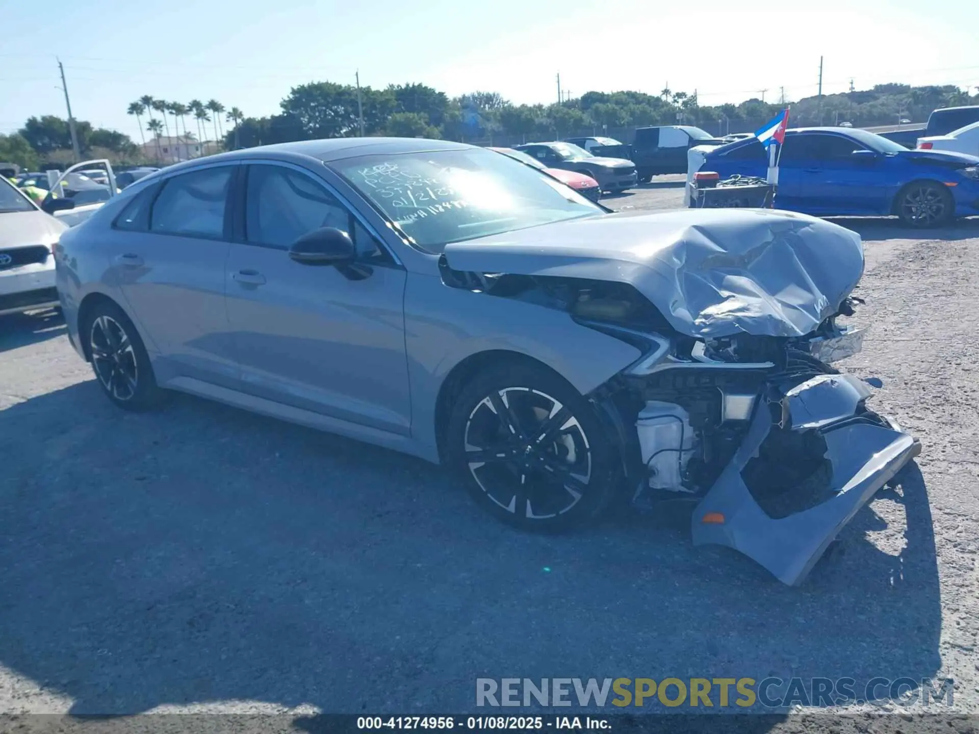 1 fotografías del automóvil dañado 5XXG64J26NG118497 KIA K5 2022
