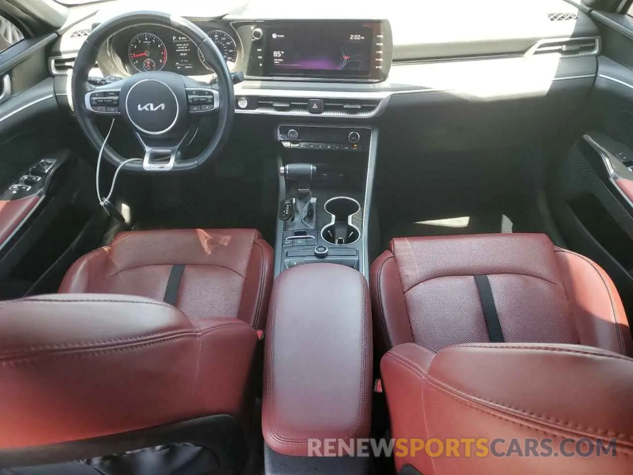 8 fotografías del automóvil dañado 5XXG64J26NG128530 KIA K5 2022